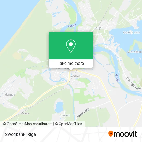 Swedbank map