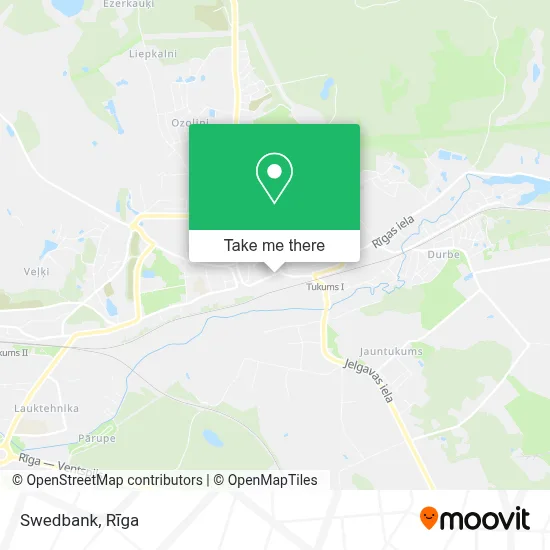 Swedbank map