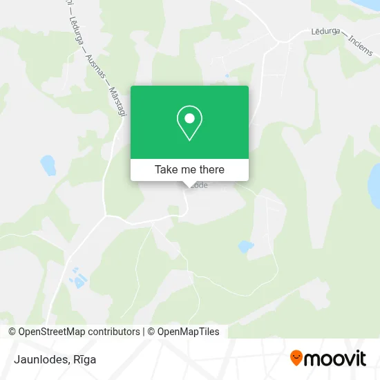 Jaunlodes map