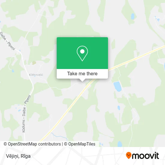 Vējiņi map
