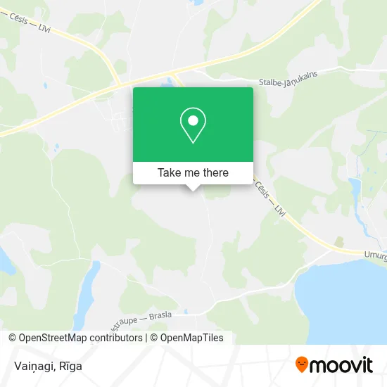 Vaiņagi map