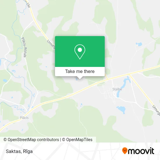 Saktas map