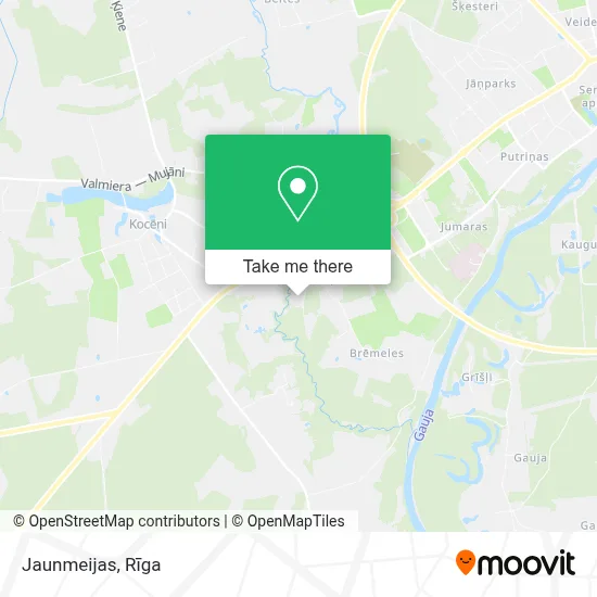 Jaunmeijas map