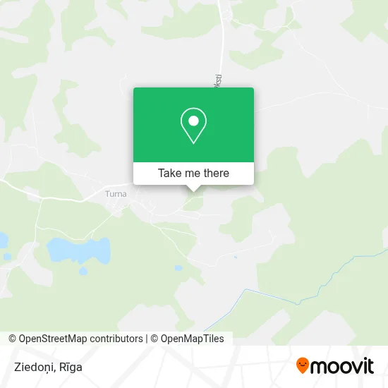 Ziedoņi map