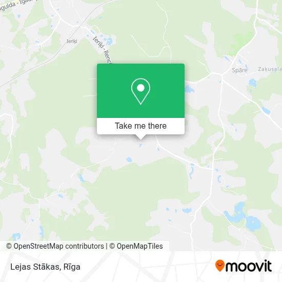 Lejas Stākas map