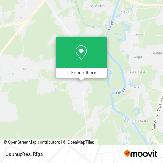 Jaunupītes map