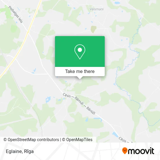 Eglaine map