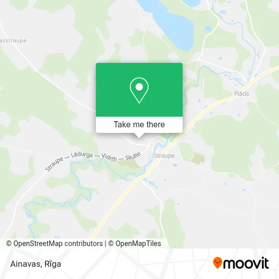 Ainavas map