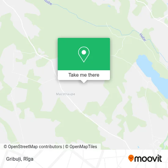Gribuļi map