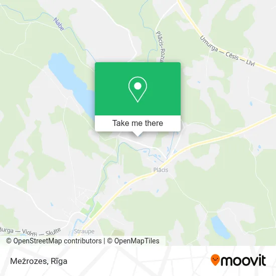 Mežrozes map