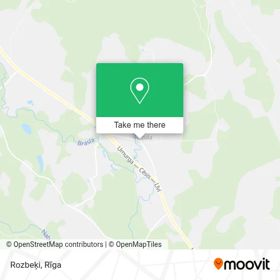 Rozbeķi map