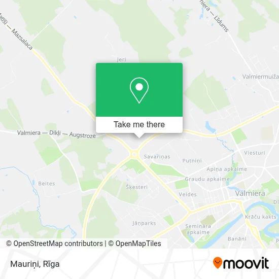 Mauriņi map