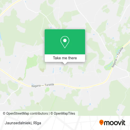 Jaunsedalnieki map