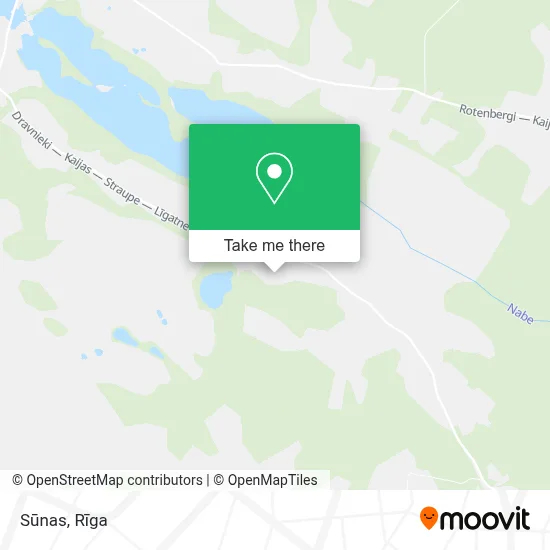 Sūnas map