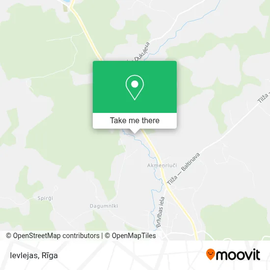 Ievlejas map
