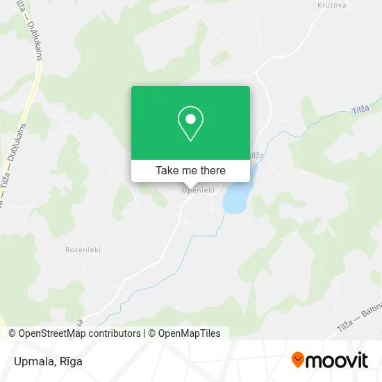 Upmala map