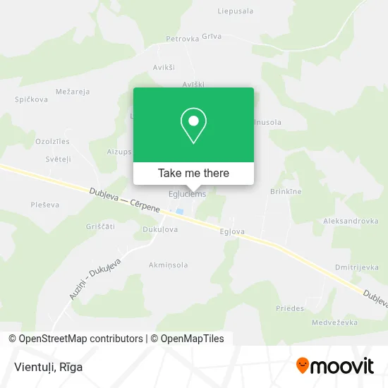 Vientuļi map