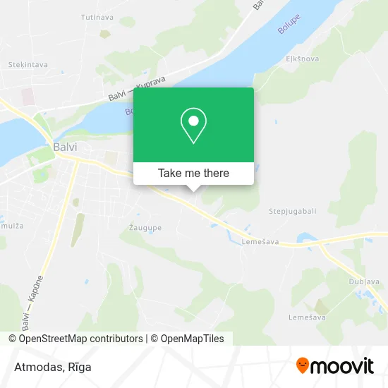 Atmodas map