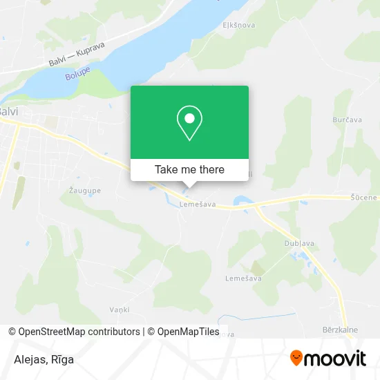 Alejas map