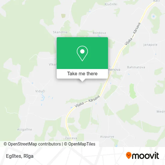 Eglītes map