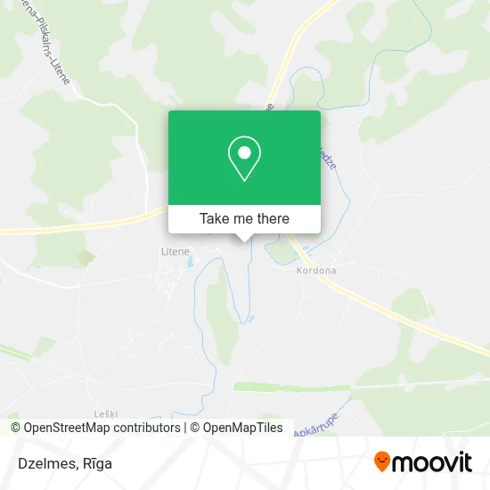 Dzelmes map