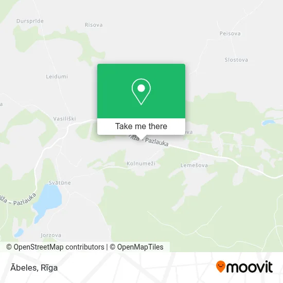 Ābeles map