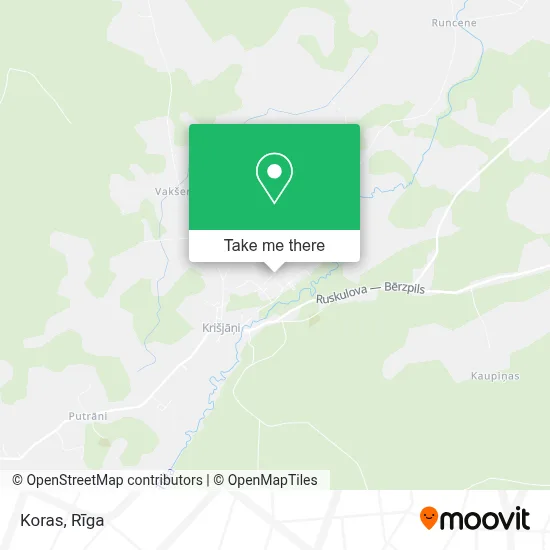 Koras map
