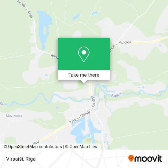 Virsaiši map