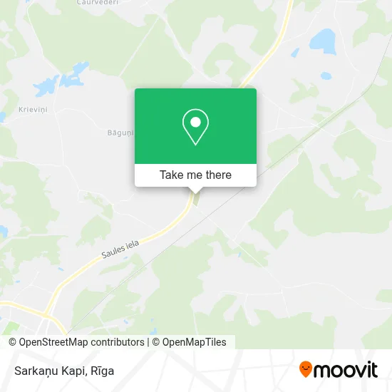 Sarkaņu Kapi map