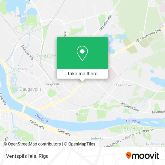Ventspils Iela map