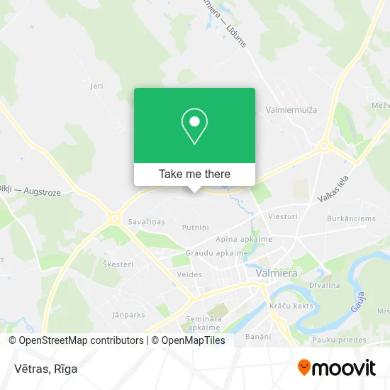 Vētras map