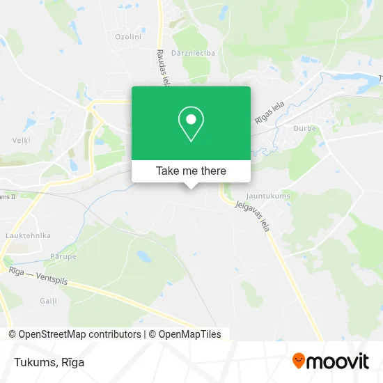 Tukums map