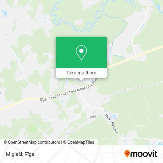 Miglači map