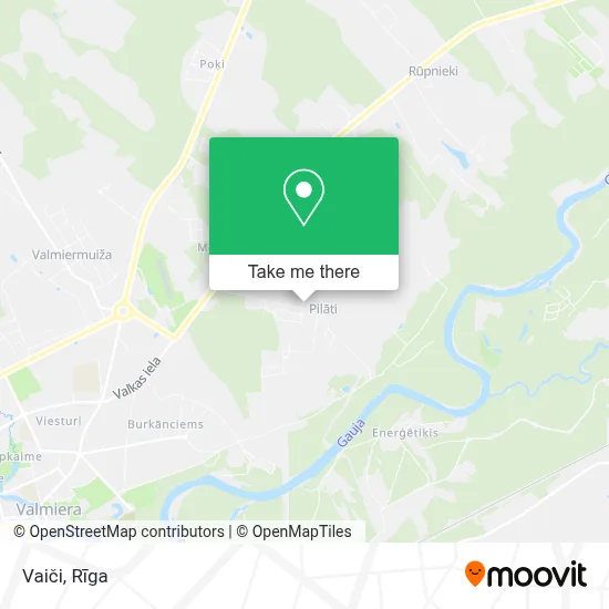 Vaiči map