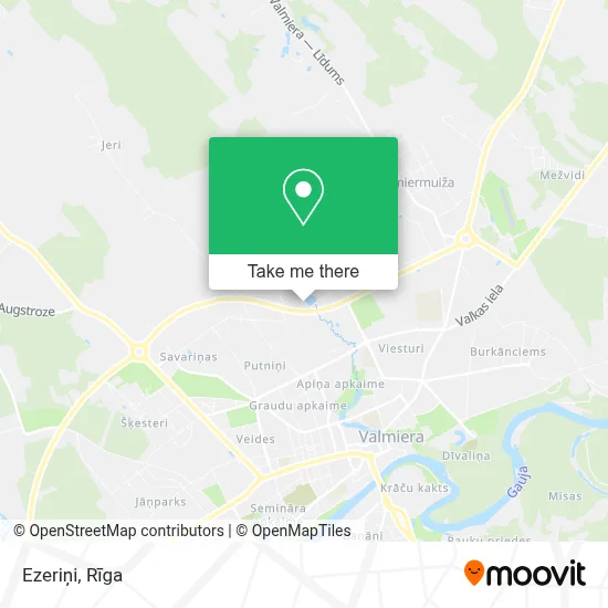 Ezeriņi map