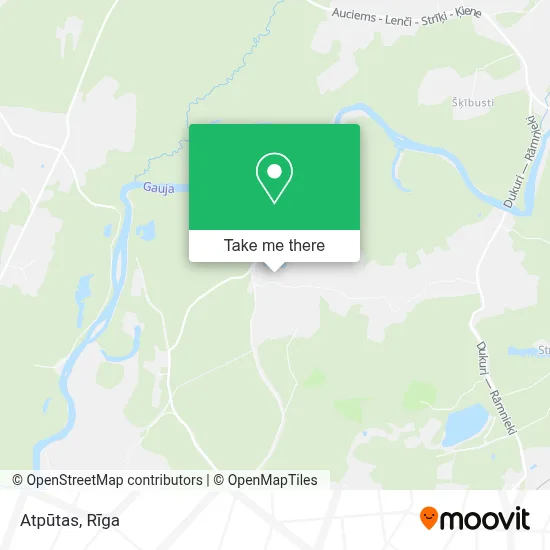 Atpūtas map
