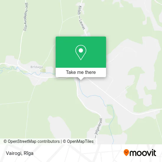Vairogi map