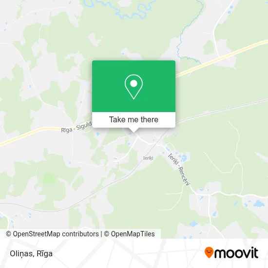 Oliņas map