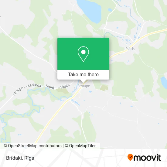 Brīdaki map
