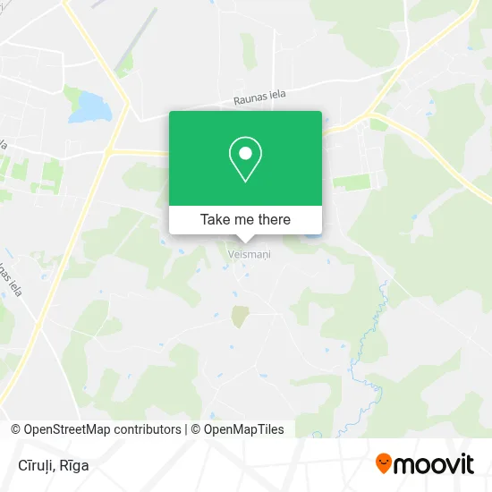 Cīruļi map