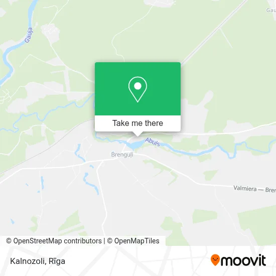 Kalnozoli map