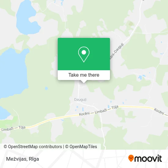 Mežvijas map