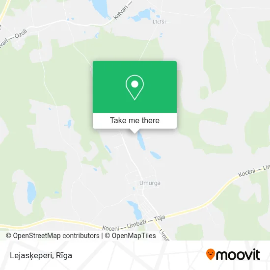 Lejasķeperi map