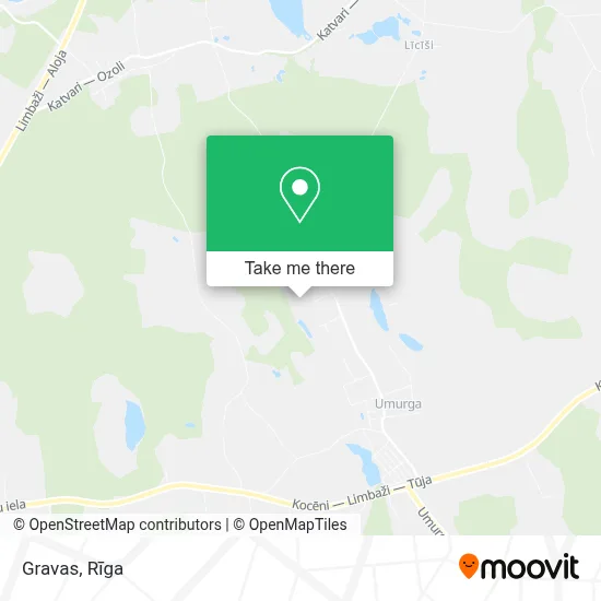 Gravas map
