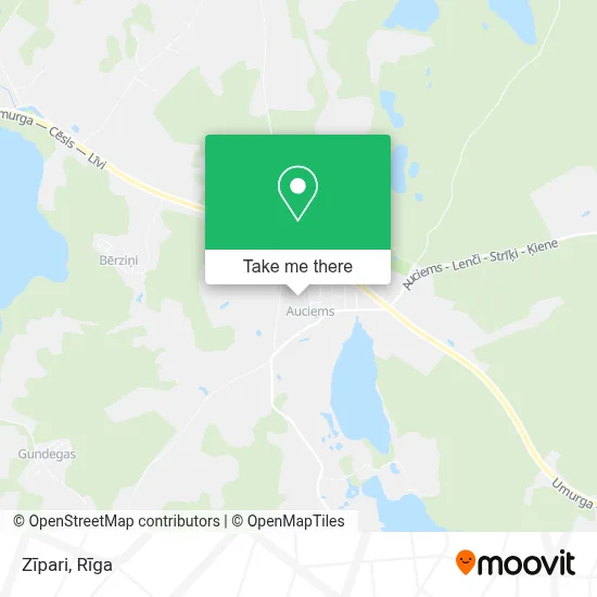 Zīpari map