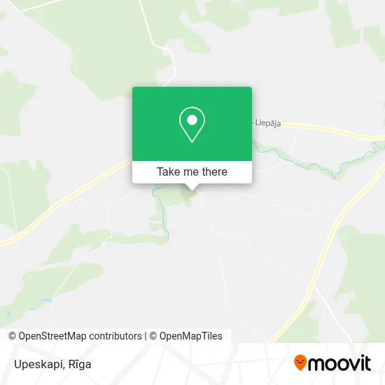Upeskapi map