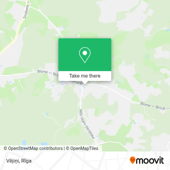 Vējiņi map
