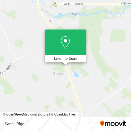 Senči map