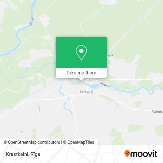 Krastkalni map