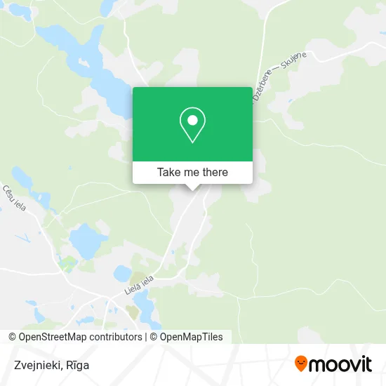 Zvejnieki map